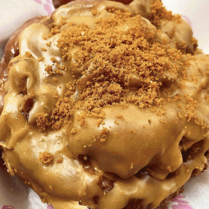 CARAMEL APPLE FRITTER (IN-STORE ONLY)